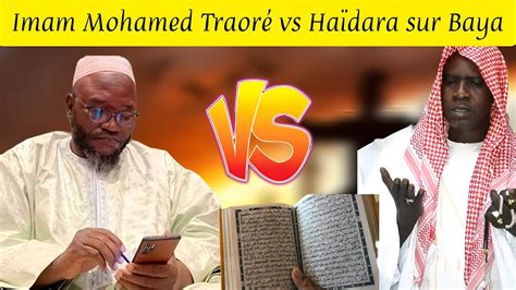 Imam Mohamed Traoré recadre Ousmane Madani Haïdara sur les sermons d