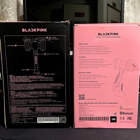 Blackpink Lightstick Hammerbong Version 1 Version 2 Limited Edition