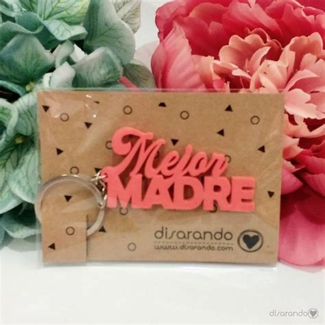 Llavero Madre Llaveros Para Mamás Madres Mensaje Personalizados