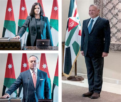 King Swears In Two New Ambassadors Jordan Times