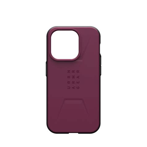 UAG Civilian MagSafe Case For Apple IPhone 15 Pro Bordeaux Gadget Zone