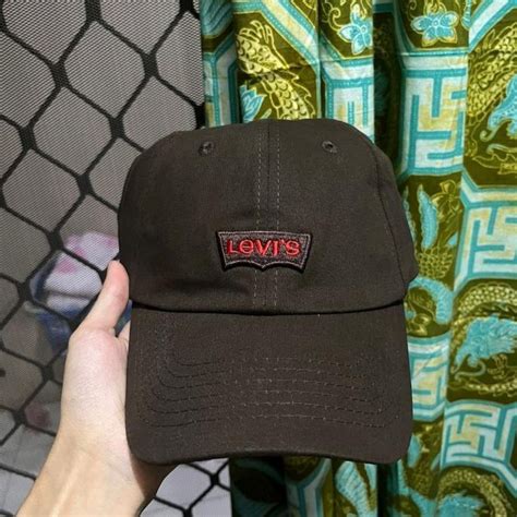 Jual Topi Levis Logo Original Cap Unisex Authentic Murah Shopee Indonesia