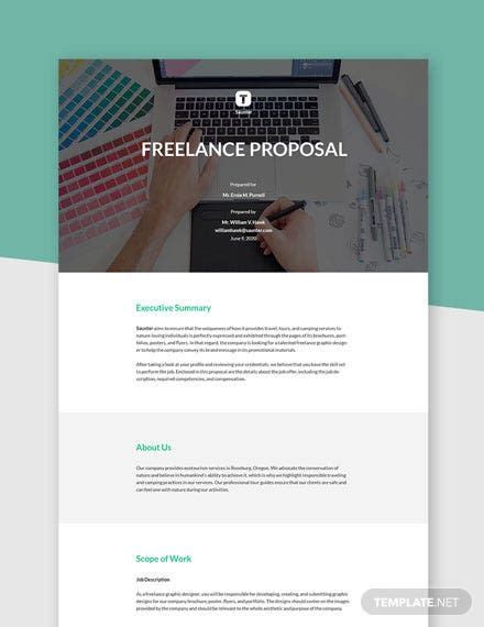 FREE Freelancer Proposal Templates - Download in Word, Google Docs, PDF ...