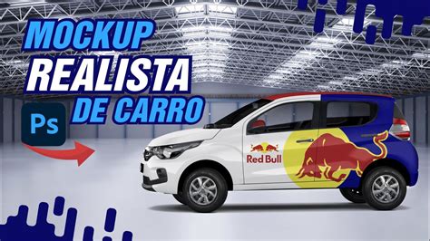 Como Fazer MOCKUP Realista De Carro Para Plotagem Adesivo Para