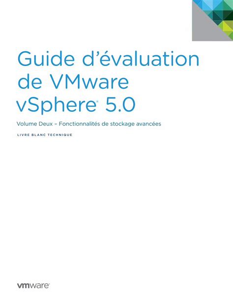 PDF VMware VSphere Evaluation Guide 2 Advanced Storage Pdf DOKUMEN TIPS