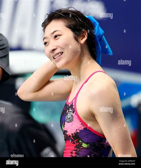 Japanese Swimmer Rikako Ikee Takes Part In Women Meter Freestyle