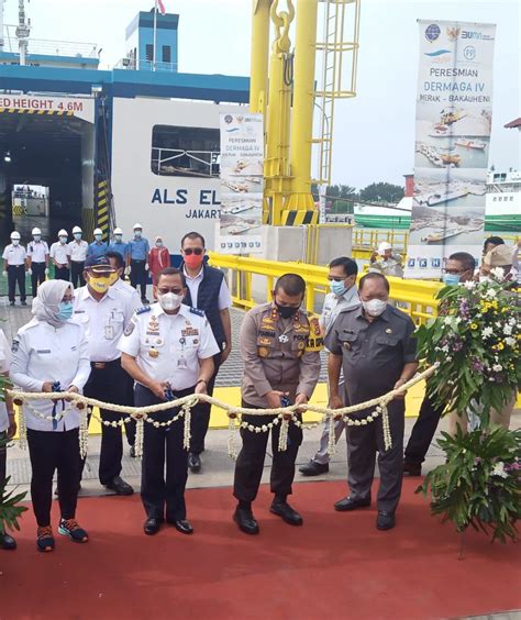 Pt Asdp Indonesia Ferry Persero Resmikan Dermaga Iv Merak Bakauheni