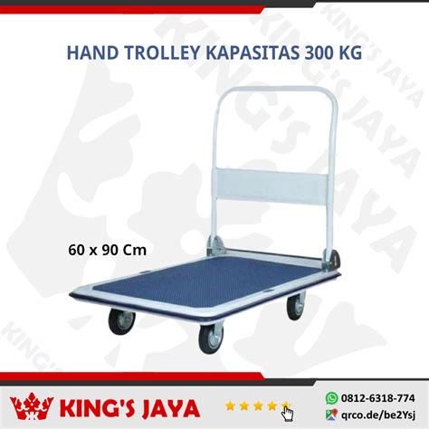 Jual Troli Trolley Lipat Angkut Dorong Barang 300Kg Hand Truck 300 Kg