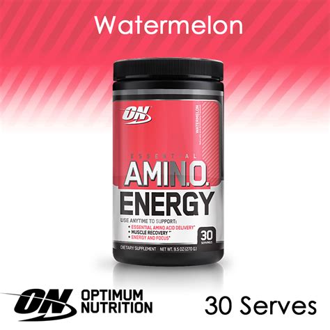 Optimum Nutrition Amino Energy Serves G Mega Health