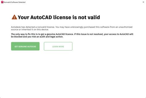 Your AutoCAD license is not valid Solución