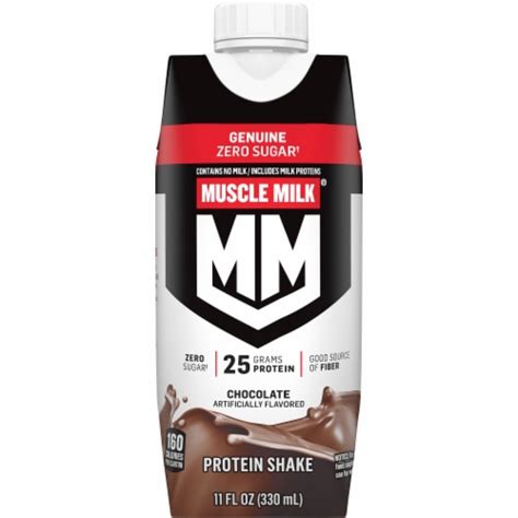 Muscle Milk™ Chocolate Non Dairy Protein Shakes 12 Bottles 11 Fl Oz