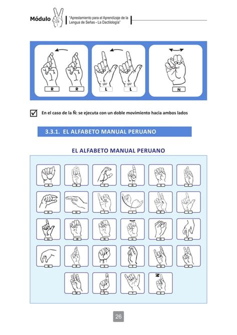 Modulo Aprestamiento Del Lenguaje De Se As Sordos Pdf