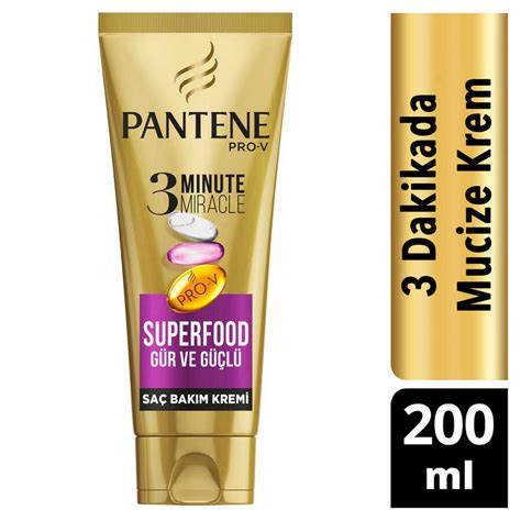 Pantene Minute Miracle Sa Bak M Kremi Superfood Ml Ka An Parf Meri