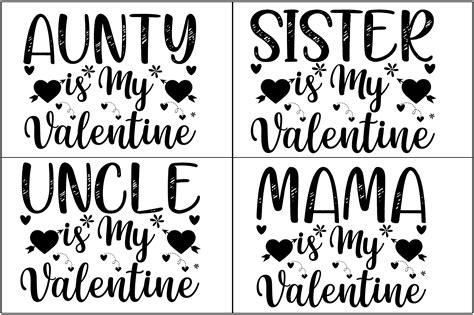 Valentines Svg Bundle Valentine Quotes Graphic By Store Hut · Creative