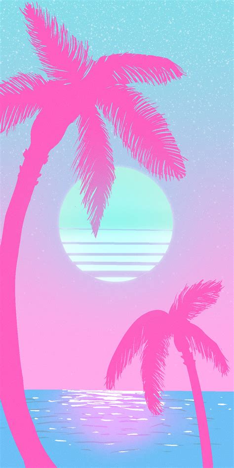 Vaporwave Beach By Koburuga On Deviantart