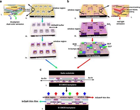 Full Color Active Matrix Micro Led Micro Displays