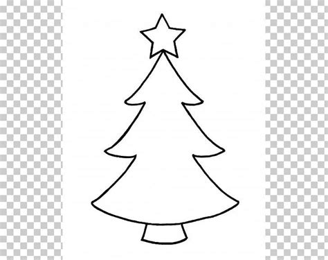 Christmas Tree Outline Clip Art