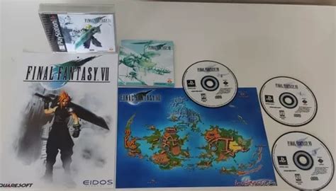 Final Fantasy Patch M Dia Preta Manual Case Discos