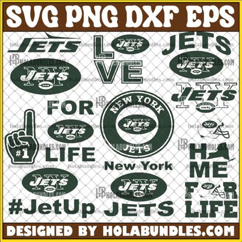 New York Jets Football Team Svg New York Jets Svg New York Jets Svg