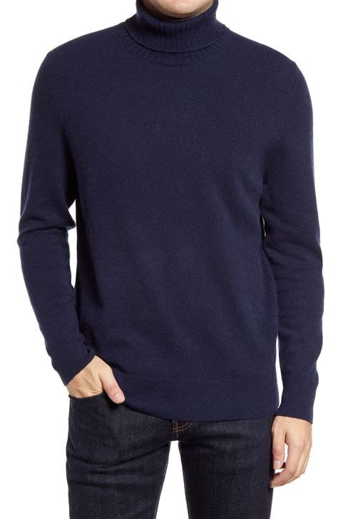 Nordstrom Mens Shop Cashmere Turtleneck Sweater Nordstrom Rack