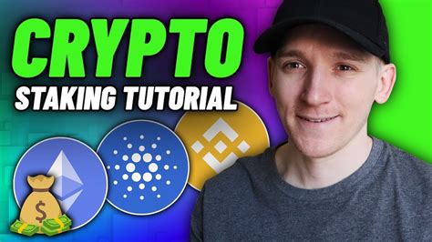 Staking Cryptocurrency Tutorial Crypto Staking For Passive Income Youtube