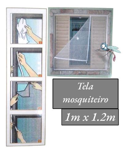 Tela Mosquiteiro Janela Anti Inseto Mosquito Dengue Muri Oca