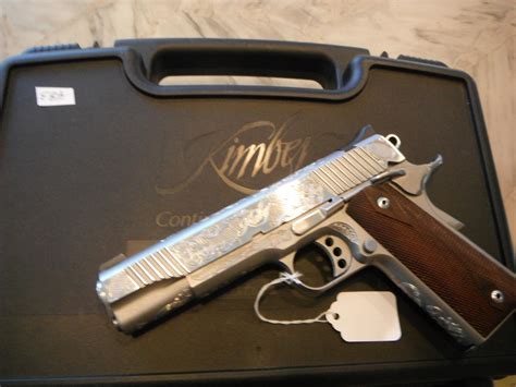 Kimber Stainless Ii Fully Engraved For Sale