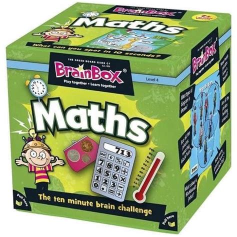 Brainbox Maths Gra Planszowa Wersja Angielska Bookland