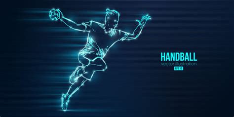 Handball Vector Images Over