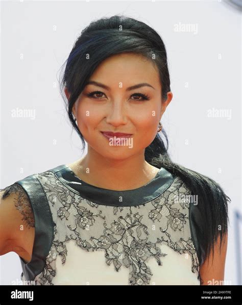 Jeannie Mai Attends The 64th Primetime Emmy Awards Held At The Nokia Theatre Los Angeles Stock