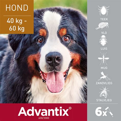 Advantix Spot On Anti Vlooien En Teken Druppels Hond Kg