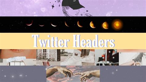 5 Way To Create Aesthetic Twitter Header Layouts PicsArt Tutorial