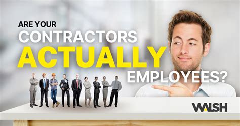 Are Your Contractors Actually Employees Walsh Accountants