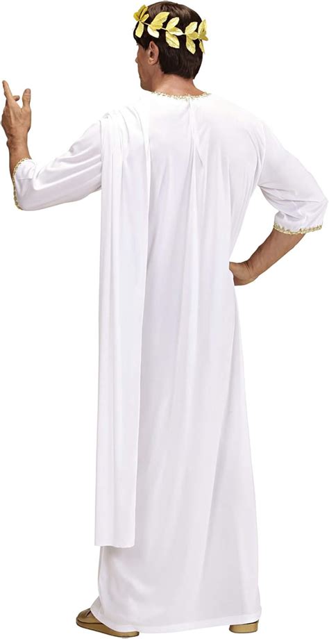 Mens Adult Unisex Toga Costume Medium For Greek Party Roman Emperor Fancy Dress Toptoy