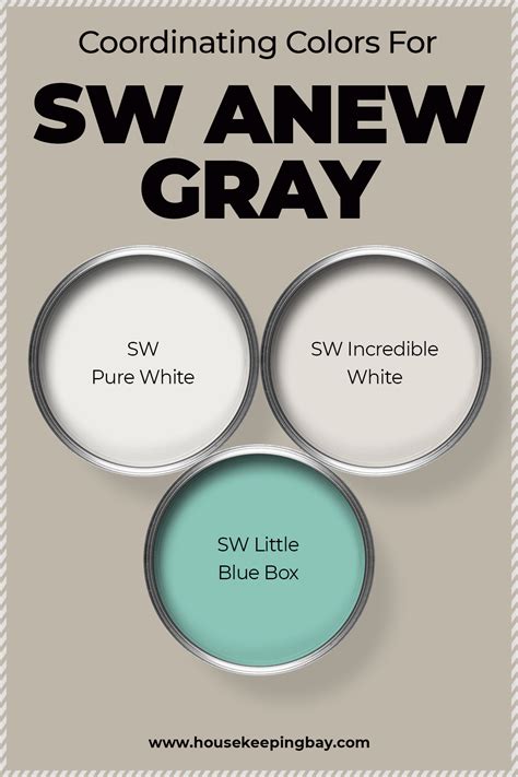 Anew Gray Sw 7030 By Sherwin Williams Housekeeping Bay Anew Gray