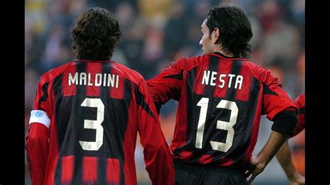 Paolo Maldini and Alessandro Nesta - YouTube