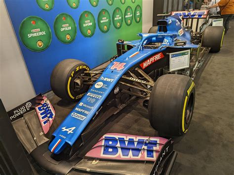 Alpine F1 car at technishow : r/formula1