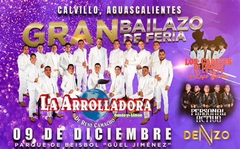 Boletos GRAN BAILAZO DE FERIA LA ARROLLADORA BANDA EL LIMON