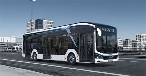 Man Lions City E Kommt E Bus Feiert Auf Der Iaa Premiere