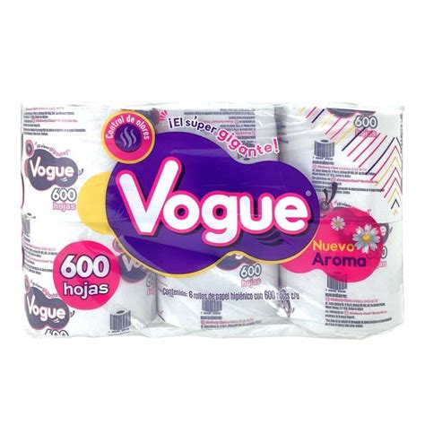 Vogue Papel Higienico Hojas Pzas