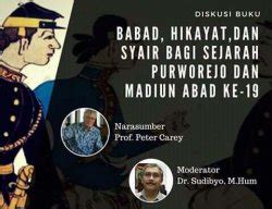 Diskusi Buku Babad Hikayat Dan Syair Bagi Sejarah Purworejo Dan Madiun