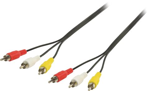 X Rca Tulp Av S Video Component Male Naar X Rca Tulp Component