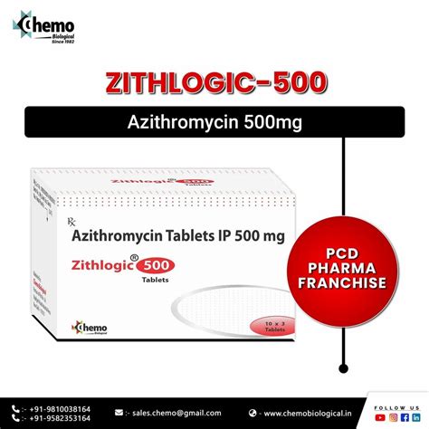 Azithromycin 500 Mg Tablets At Rs 791 Box Antibiotic Range In New