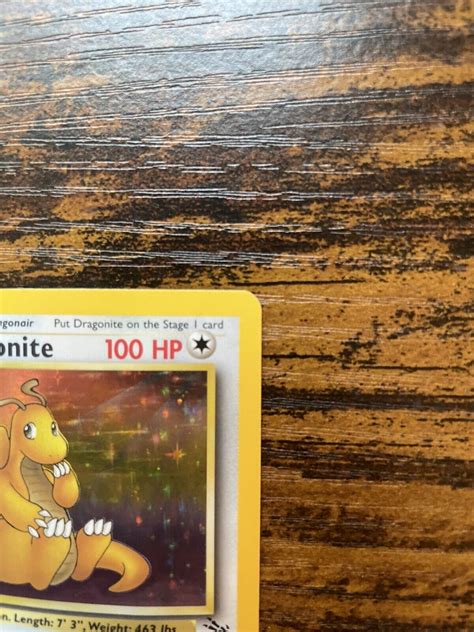 Pok Mon Tcg Dragonite Fossil Unlimited Holo Rare Card Ebay