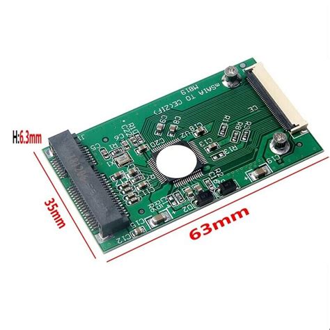 SATA MSATA PCI E SSD To 40Pin 1 8 Inch ZIF Converter Card For For For