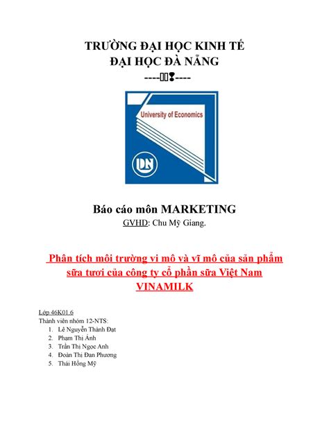 Top 6 môi trường vi mô của doanh nghiệp vinamilk mới nhất năm 2022