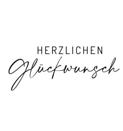 Herzlichen Gl Ckwunsch Holzstempel