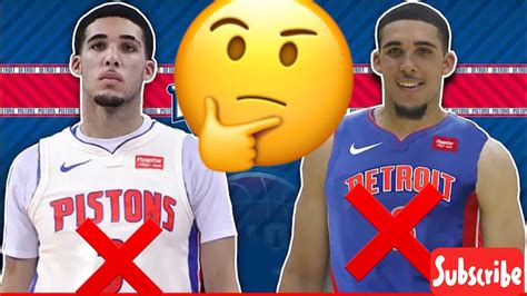 Liangelo Ball Wears New Number For The Detroit Pistons Youtube