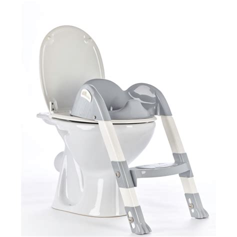 Réducteur de WC Kiddyloo gris charme Thermobaby Réducteurs Aubert