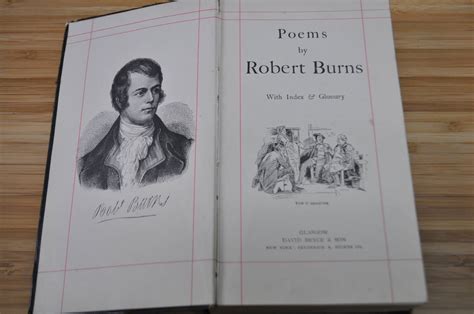 Antique Robert Burns Poetry Book Burns Poems And Etsy